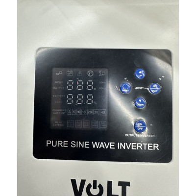 УЦІНКА! Гібридний ДБЖ/інвертор Volt Polska SINUS PRO 2600 E PLUS 24/230V 1800/2600W (3SPM26024M)