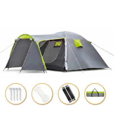 Туристичний намет LEOBRO Pro Camp Grey (LB-1088)