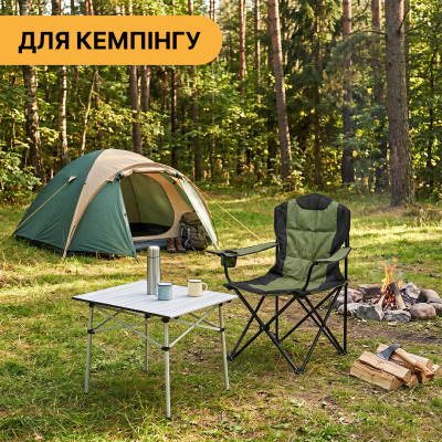 Розкладне туристичне крісло LEOBRO Honor XL Comfort (LB-1078) Розкладне туристичне крісло LEOBRO Honor XL Comfort (LB-1078)