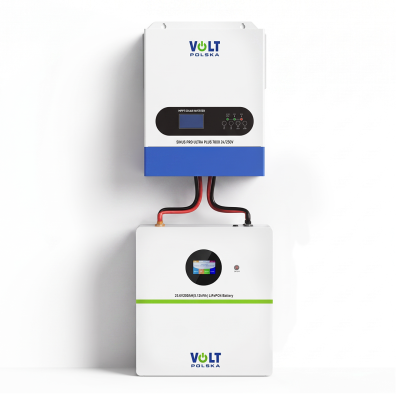 Комплект Volt Polska ULTRA PLUS 7000 24/230V 3500/7000W + Накопичувач енергії Volt Polska 200Ah 150A