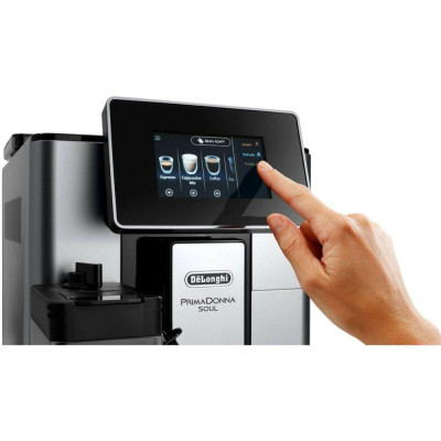 Кавомашина автоматична Delonghi PrimaDonna Soul ECAM 610.55.SB