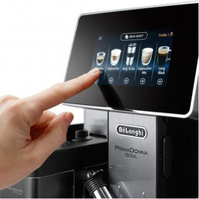 Кавомашина автоматична Delonghi PrimaDonna Soul ECAM 610.75.MB