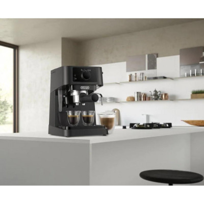 Ріжкова кавоварка еспресо Delonghi EC 235.BK