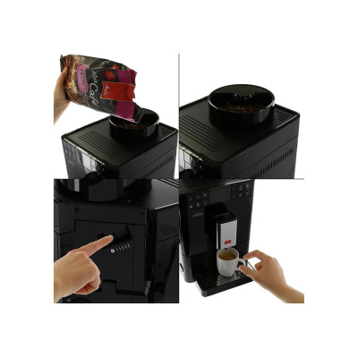 Кавомашина автоматична Melitta CAFFEO Passione OT Black F53/1-102