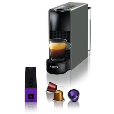 Капсульна кавоварка еспресо Krups Nespresso Essenza Mini C30 Grey (XN110B)
