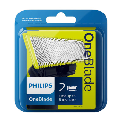 Ніж для машинки Philips Сменное лезвие OneBlade QP220/50 - 2 шт.