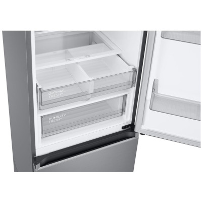 Холодильник з морозильною камерою Samsung RB38C775CS9
