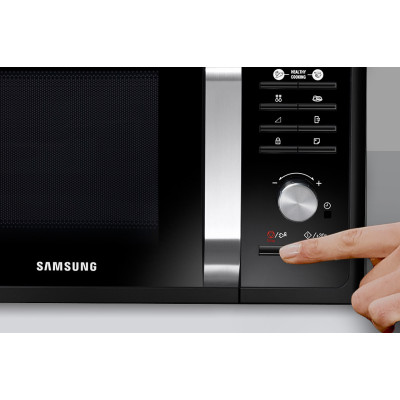 Мікрохвильова піч Samsung MS23F301TFK ( 800Вт, 23л, Малайзія)