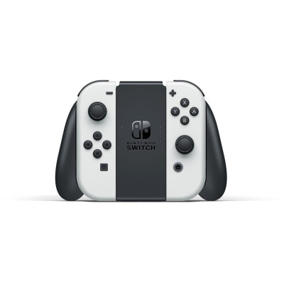 Портативна ігрова приставка Nintendo Switch OLED with White Joy-Con (045496453435)