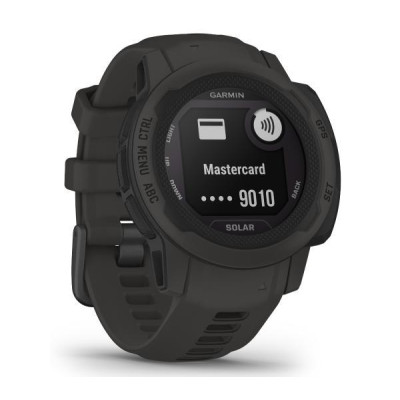 Смарт-годинник Garmin Instinct 2S Solar Graphite (010-02564-10)