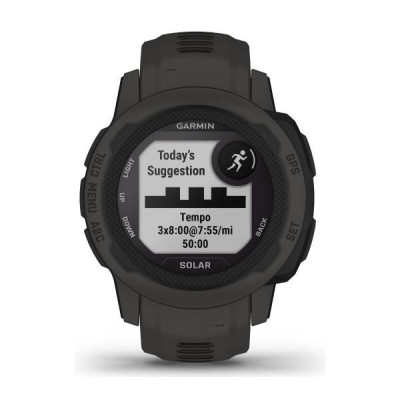Смарт-годинник Garmin Instinct 2S Solar Graphite (010-02564-10)