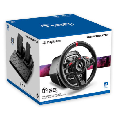 Комплект (руль, педалі) Thrustmaster T128 PS4, PS5, PC (4160781) Комплект (руль, педалі) Thrustmaster T128 PS4, PS5, PC (4160781)