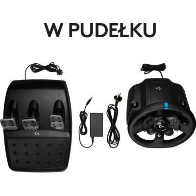 Комплект (кермо, педалі) Logitech G923 Xbox One/PC (941-000158) Комплект (кермо, педалі) Logitech G923 Xbox One/PC (941-000158)