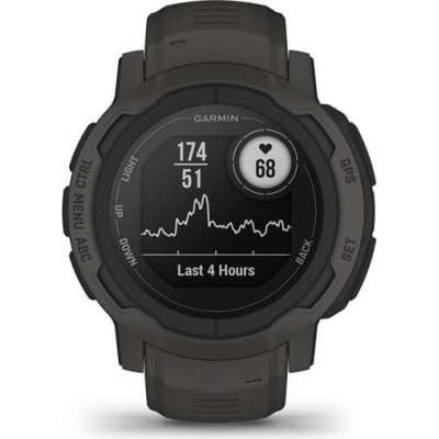 Смарт-годинник Garmin Instinct 2 - Standard Edition Graphite (010-02626-10/00)