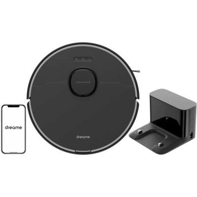 Робот-пилосос із вологим прибиранням Dreame Bot D10S Pro Black