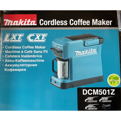 Акумуляторна кавоварка Makita DCM501Z