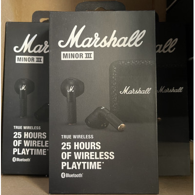 Навушники TWS Marshall Minor III Black (1005983)