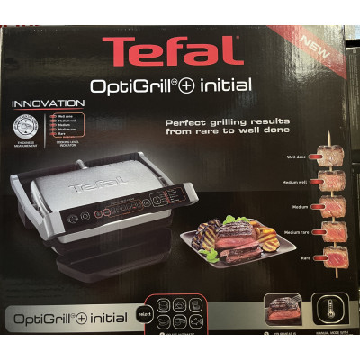 Електрогриль притискний Tefal OptiGrill GC706D34 Електрогриль притискний Tefal OptiGrill GC706D34