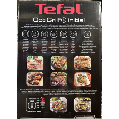 Електрогриль притискний Tefal OptiGrill GC706D34 Електрогриль притискний Tefal OptiGrill GC706D34