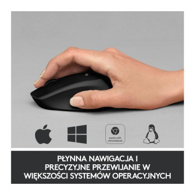Миша Logitech M330 Silent plus Black (910-004909)