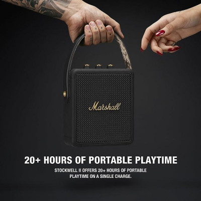 Портативні колонки Marshall Stockwell II Black and Brass (1005544)