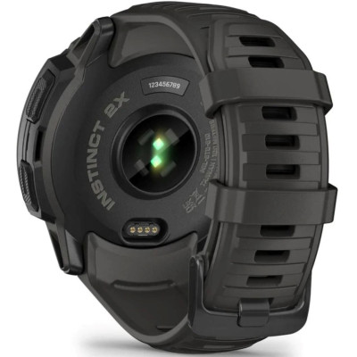 Смарт-годинник Garmin Instinct 2X Solar Graphite (010-02805-10/00/24)