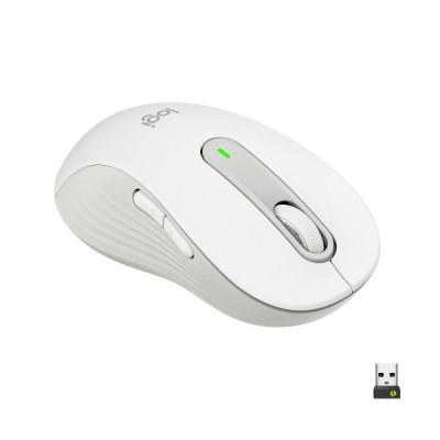 Миша Logitech Signature M650 L Wireless Mouse LEFT Off-White (910-006240)
