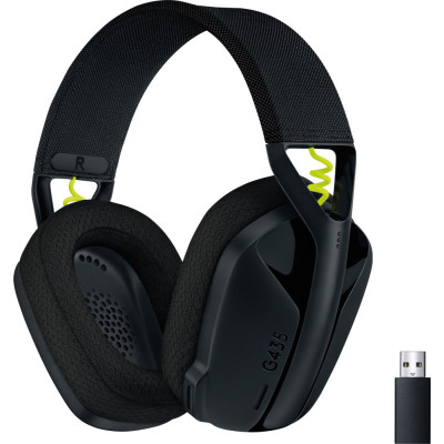Навушники з мікрофоном Logitech G435 LIGHTSPEED Black (981-001050)