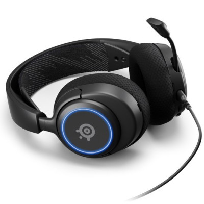 Навушники з мікрофоном SteelSeries Arctis Nova 3 Black (61631)