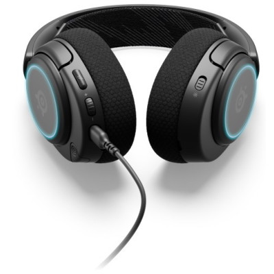 Навушники з мікрофоном SteelSeries Arctis Nova 3 Black (61631)