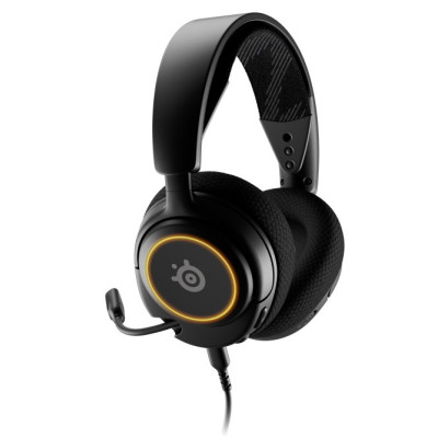 Навушники з мікрофоном SteelSeries Arctis Nova 3 Black (61631)