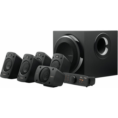 Колонки для домашнього кінотеатру Logitech Z906 5.1 Surround Sound Speaker System (980-000468)