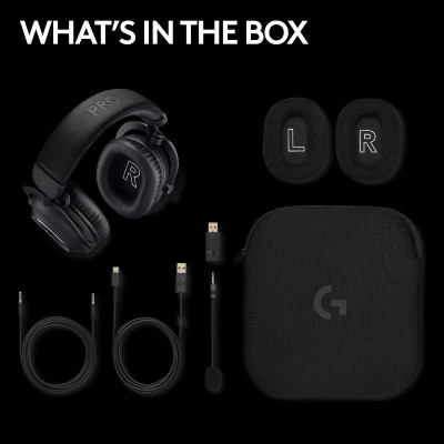 Навушники з мікрофоном Logitech G Pro X 2 Lightspeed Black (981-001263)