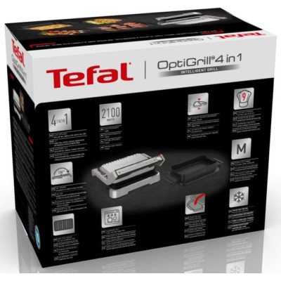 Електрогриль притискний Tefal OptiGrill 4in1 GC776D10