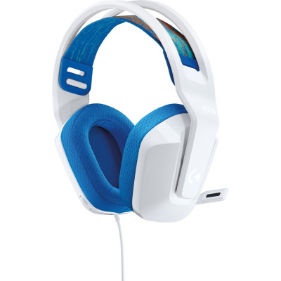 Комп'ютерна гарнітура Logitech G335 Wired Gaming White (981-001018) Комп'ютерна гарнітура Logitech G335 Wired Gaming White (981-001018)