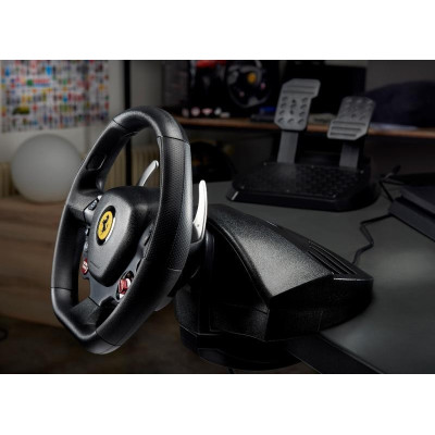 Комплект (руль, педалі) Thrustmaster T80 Ferrari 488 GTB Edition PC/PS4/PS5 Black (4160672) Комплект (руль, педалі) Thrustmaster T80 Ferrari 488 GTB Edition PC/PS4/PS5 Black (4160672)