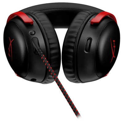 Навушники з мікрофоном HyperX Cloud III Black/Red (727A9AA)