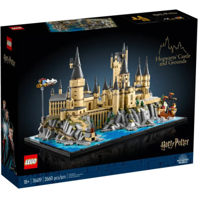 Блоковий конструктор LEGO Територія та Замок Хогвартс (76419)