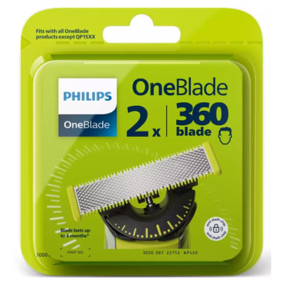 Картриджі / леза для гоління Philips OneBlade QP420/50