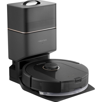 Робот-пилосос з вологим прибиранням RoboRock Q5 Pro+ Black (Q5PRP52-00)