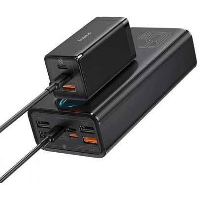 Зовнішній акумулятор (павербанк) Baseus Amblight Digital Display 26800mAh 65w Black (P10022402113-00)