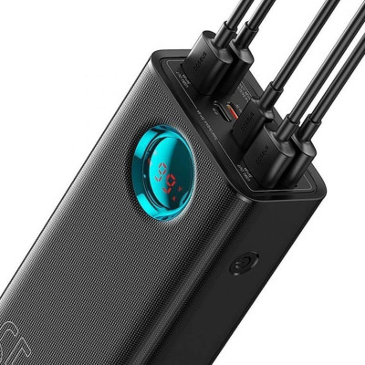Зовнішній акумулятор (павербанк) Baseus Amblight Digital Display 26800mAh 65w Black (P10022402113-00)