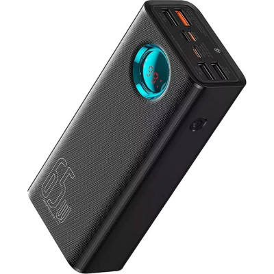 Зовнішній акумулятор (павербанк) Baseus Amblight Digital Display 26800mAh 65w Black (P10022402113-00)