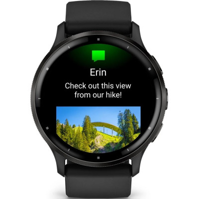 Смарт-годинник Garmin Venu 3 Slate Stainless Steel Bezel with Black Case (010-02784-01/51/41) Смарт-годинник Garmin Venu 3 Slate Stainless Steel Bezel with Black Case (010-02784-01/51/41)