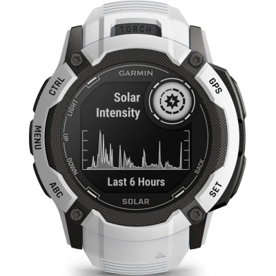 Смарт-годинник Garmin Instinct 2X Solar Whitestone (010-02805-14/04/44)