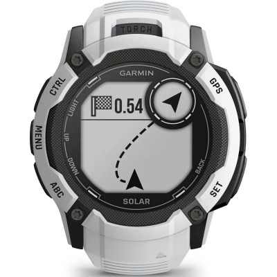 Смарт-годинник Garmin Instinct 2X Solar Whitestone (010-02805-14/04/44)
