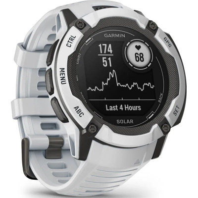 Смарт-годинник Garmin Instinct 2X Solar Whitestone (010-02805-14/04/44)