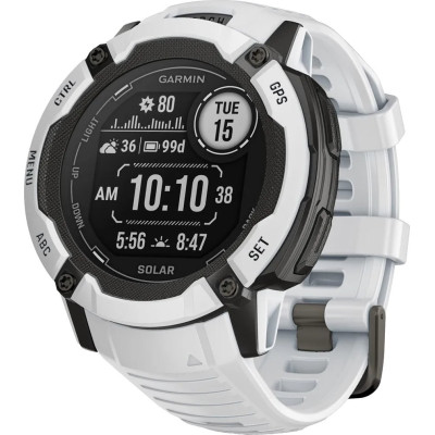 Смарт-годинник Garmin Instinct 2X Solar Whitestone (010-02805-14/04/44)