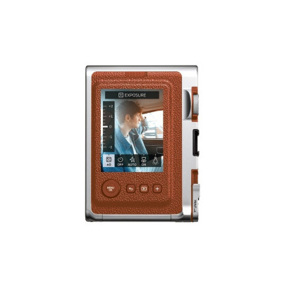 Фотокамера миттєвого друку Fujifilm Instax mini EVO Brown (16812534)