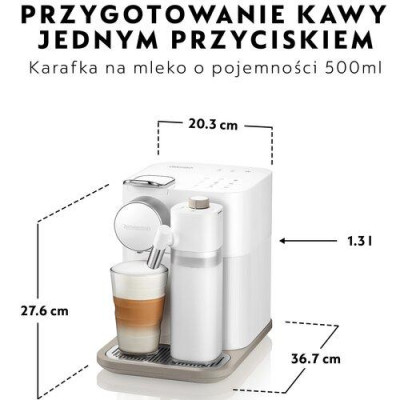 Кавоварка De'Longhi Nespresso Gran Lattissima EN 640.W